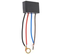 BCOATH Variateur en Abs pour 4 Voies Tactile Noir Lampe à Incandescence Technologie Capteur et Design Simple Lampe de Table et Bureau