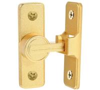 BCOATH Verrou de Porte à Bascule Angle Droit en Alliage de Zinc Or