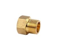 BCOMFY 1Pc cuivre M/F 1/8 "1/4" 3/8 "1/2" 3/4 "BSP mâle à Femelle fileté Laiton coupleur Adaptateur raccord de Tuyau en Laiton (Color : 04-02)