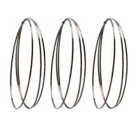 BCOMFY 3 pièces 1332 1400 1440 1570 1640 1712 1750 Lames de scie à ruban for le travail du bois de 1790 mm.3 mm (1/8") avec courbe de coupe des lames de scie 14Tpi.(3 Pcs Length 1790mm)
