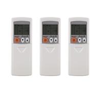Bcowtte Lot de 3 télécommandes longue durée KD06ES pour climatiseur KM09A KM09D KM09E