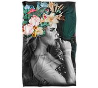 Bcreative - Reinders Reinders Flower Girl Portrait Plaid Ultra Doux au Toucher Soyeux - 91 x 147 cm