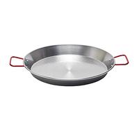 Garcima Plat à paella Acier poli Ø 34 cm 6 parts