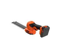 Black & Decker BCSS18D1-QW Sculpte-haies et cisaille a gazon (20cm/18V/1x2,0Ah)