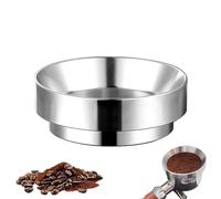 BDEPSTR Anneau de Dosage,Tamper 58mm,Entonnoir Anneau de Dosage,Entonnoir en Alliage D'aluminium avec Magnétique,Anneaus de Dosages Magnétique de Café pour Machine à Café
