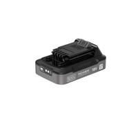Black & Decker Batterie Li‑ion BDL2018S‑XJ 18V 2,0Ah avec indicateur de charge