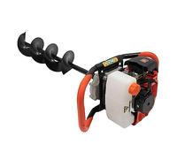 Bdneygtyr Tarière à essence 52 cc avec 3 forets (100/150/200 mm) et barre d'extension de 30 cm, tarière à essence 2,3 CV pour jardins, agriculture, 8500 tr/min, 1,7 kW