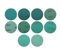 be in your mind 100pcs 75 mm Disques de Ponçage, Kit de Papier Abrasif pour Métal Bois Caoutchouc Moudre