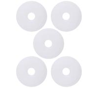 Be In Your Mind 5x Joints D'étanchéité en Silicone Blanc pour Valve de Chasse D'eau de Toilettes Rondelles Transparentes OE AH0007100R Compatible avec Roca Double Les Valves de Chasse