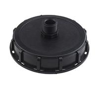 Be In Your Mind Couvercle aéré IBC 165 mm de diamètre avec filetage mâle grossier 32 mm 1 trou d'aération en plastique pour seau IBC Ton Bucket IBC Réservoir Adaptateur Barils de raccord