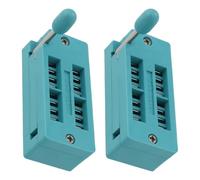 Be In Your Mind Lot de 2 Prises ZIF de Test IC 16 Broches pour Microcontrôleurs Platines D'expérimentation Et Circuits Imprimés