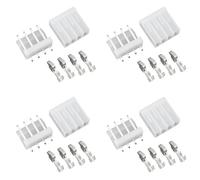 Be In Your Mind Lot de 20 connecteurs 4 broches 3,96 mm PCB mâle femelle compatible avec Molex 5239