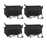 Be In Your Mind Lot de 4 blocs de jonction UK5-HESI sans lumière LED 6,3 A pour fusible 5 x 20 mm Noir