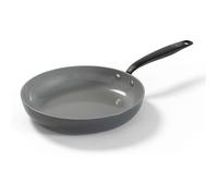 BE Living Essential Poêle Ø 30 cm, Revêtement Céramique Antiadhésif, Sans PFAS, Compatible Induction, Gris