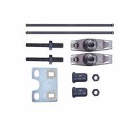 BE-TOOL Ensemble de tiges de poussée de soupape, plaque de guidage de bras à bascule, pièce de moteur de tondeuse à gazon compatible avec Honda GX160, GX200 et 168F