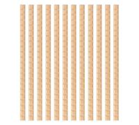 BE-TOOL Garniture en Bois Inachevée, 12 Pièces Garniture de Moulure en Grille Inachevée 3D Bandes Décoratives en Bois pour DIY Surface Lisse pour Bordure de Mur de Porte de Plafond de Cabinet à la