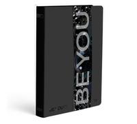 BE YOU - Agenda scolaire Ultra Black Easy 26/27 pour garçons, moyens et supérieurs