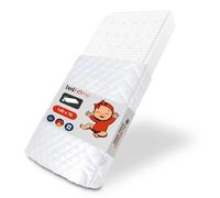be4home Matelas bébé pour berceau 140 x 70 cm, respirant, antiallergique, réversible, matelas pour couffin, matelas pour poussette