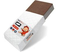 be4home Prima Matelas bébé 60x120 cm – matelas en coco et mousse, réversible, housse Aloe Vera lavable, OEKO-Tex