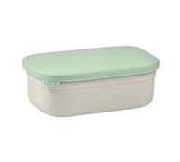 Béaba Boîte à repas enfant en inox et silicone compartimentée 760 ml Gris velours/Vert sauge TU