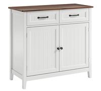Bealife Buffet, Meuble de Rangement avec Tiroir, Portes, Armoire de Rangement pour Salon, Chambre, 40 x 90 x 80 cm, Retro