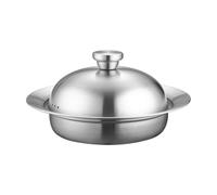 BEALIFE Ensemble de casseroles à vapeur multifonctions en acier inoxydable pour une préparation de soupes de poisson et de plats de poulet sains. Conception