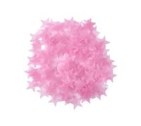 BEAMARKER 200 autocollant Étoile Rose Phosphorescent pour Plafond Stickers Muraux Lumineux en Plastique 3D Ciel Étoilé Décoration de Chambre à Coucher Veilleuse Décoration Murale à Faire Soi Même Déco