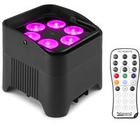 beamZ BBP96S Batterie Uplight Par 6x12W WDMX - Projecteurs à batterie
