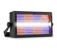 BeamZ BS336 - Stroboscope LED SMD Combo RGB+W 336 LED | Effet strobe + wash + blinder | DMX multi-zones | Éclairage pro DJ, bar & événement