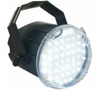 BeamZ BSS50 - Stroboscope 48 LEDs Blanches, Vitesse Réglable, Programmes Automatiques Noir G