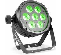 BeamZ BT270 - Projecteur FlatPAR, 7x LED RGBW, 6W par LED avec Télécommande Noir