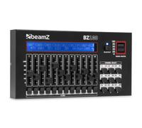 BeamZ BZ108 Contrôleur DMX 108 Canaux avec 12 Faders | Console DMX compacte avec fader Master et contrôle individuel, idéale pour scène, théâtre, DJ et événements