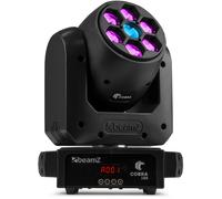 beamZ Cobra 160 Spot 100W Moving Head avec 6x 10W B-Eye - Moving Head Spots und Beams