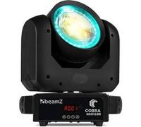 BeamZ Cobra Wash100 - Lyre Wash 100W avec Anneau LED - Eclairage Couleur Blanc chaud et Froid | DJ, concerts, scènes et événements