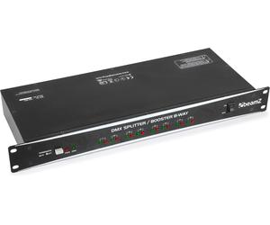 beamZ DMX Splitter / Booster 8 voies - Accessoires pour commandes d’éclairage