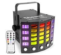 BeamZ Lighting Projecteur spot LED Gobo Derby RVBBA+UV Stroboscope DMX 3/10/14 60W