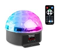 BeamZ JB60R Jelly Ball Effet Lumineux 6 x 1W LED, 5 Canaux DMX, 82 Faisceaux Rotatifs, Mode Automatique et Audio, Faible Consommation, Boitier Solide, Télécommande Incluse