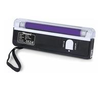 BeamZ Lampe BUV15TL Lumière Noire avec Torche - 15cm, Blacklight à Luminosité Élevée, Lampe 4W, Mode Tube ou Torche, Effet Lumière Noire pour Vérifier des Documents ou des Objets