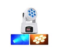 beamZ MHL74 Mini Moving Head 7x 10W LED White - Moving Head Washer