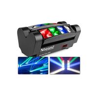 BeamZ MHL820 - Double Helix 8x LED CREE-RGBW, 3 Watts par LED, Modes DMX et Stand Alone