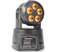 beamZ MHL90 Mini Moving Head Wash 5x 18W 6-in-1 LEDs - Moving Head Washer