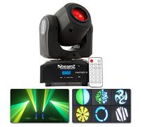 BeamZ Lyre Spot LED Panther 25 – 12W CREE, faisceau 12°, 7 gobos, 7 couleurs