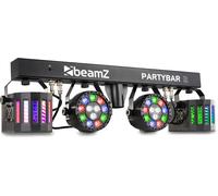 beamZ PartyBar2 avec 2x PAR + 2x Derby - Kits complets