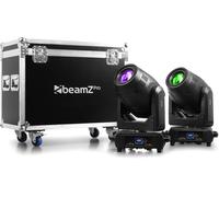 beamZ Pro IGNITE300LED Moving Head BSW 2pcs dans Flightcase - Moving Head Spots und Beams