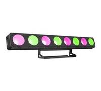 BeamZ Pro LUCID 2.8 Barre LED RGBW Effet Wash - 8 LEDs 30 Watts, Daisy Chain, Automatique, LEDs Contrôlables Noir G