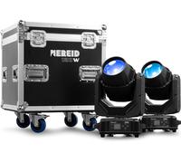 beamZ Pro Nereid1R Outdoor 1R Moving Head Beam 2pcs en Flightcase - Kits
