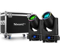 beamZ Pro Nereid380B Outdoor Moving Head Beam 2pcs in Flightcase - Moving Head Spots und Beams
