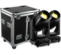 beamZ Pro Nereid500 Hybrid Moving Head 2pcs en Flightcase - Kits
