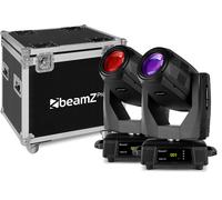 beamZ Pro Tiger 17R Beam/Spot 350W Moving Head 2pcs in Flightcase - Kits