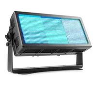 BeamZ Professional BS1500 Stroboscope LED RGBW - 1320 LEDs 6 segments, IP65, Modes DMX, autonome et maître/esclave Noir